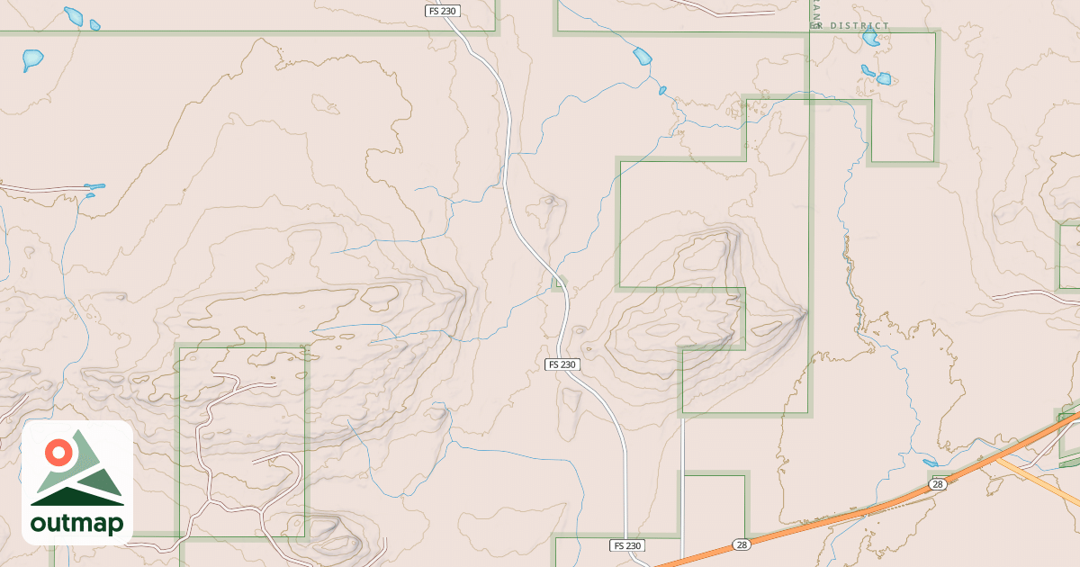 Map of FDR230
