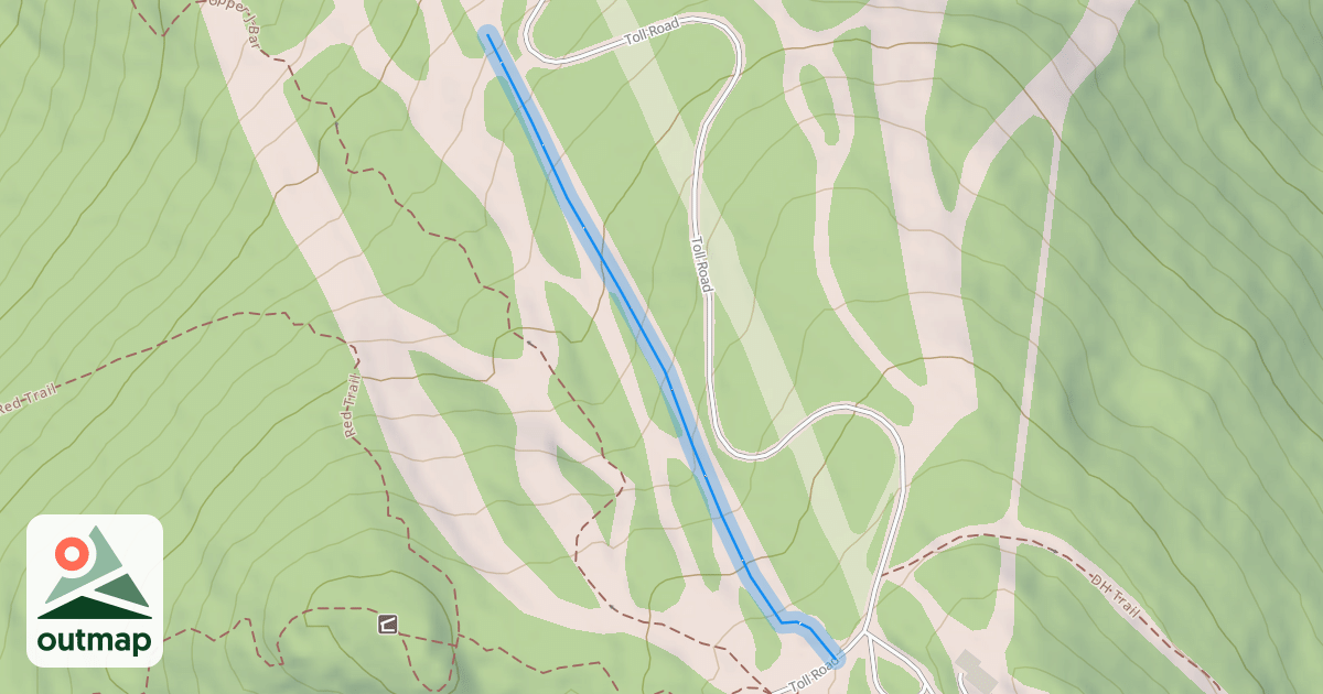 Map of Upper Fox's Folly