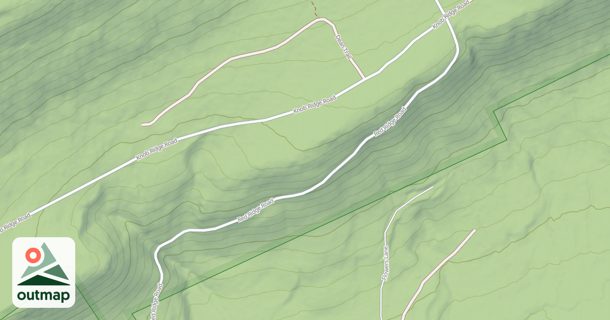 Map of Bald Eagle State Forest Snowmobile Trails