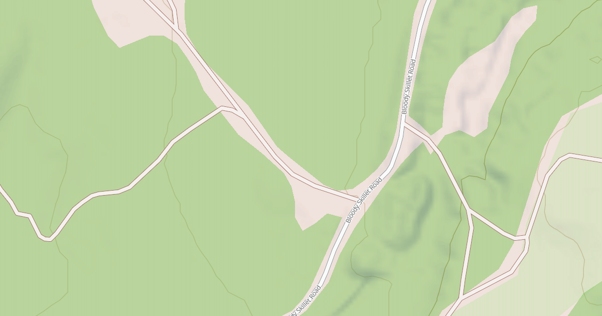 Map preview of Bloody Skillet ATV Trail