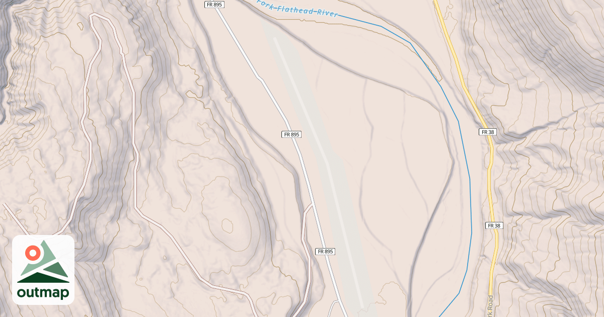 Map of AIRFIELD NORTH