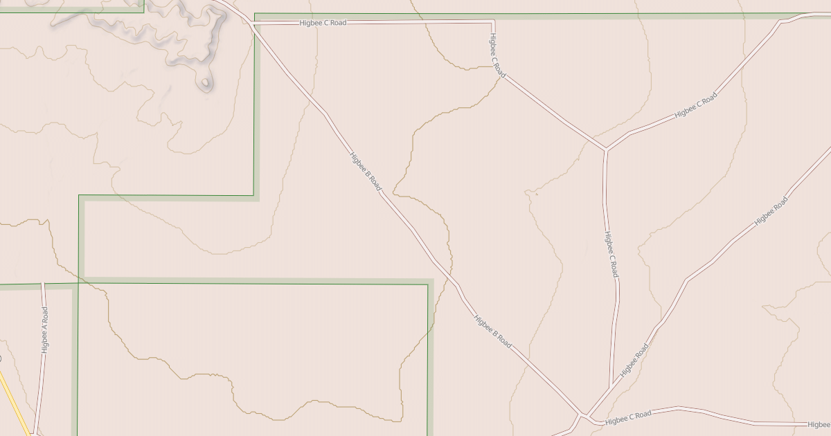 Map preview of HIGBEE B