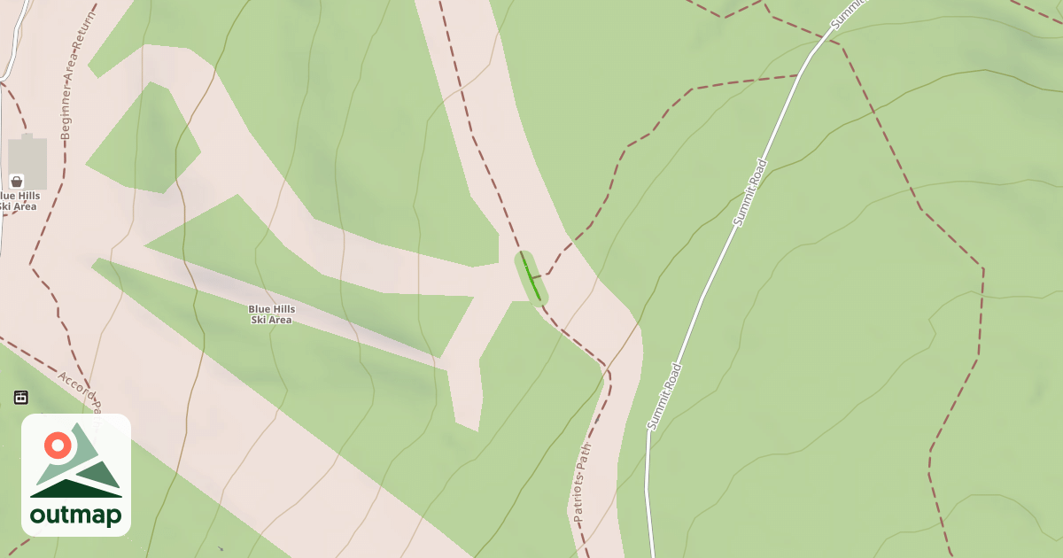 Map of Patriots Path