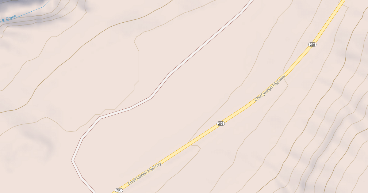 Map preview of CANYON ACCESS