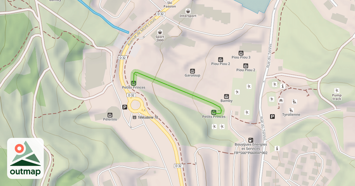 Map of Ourson