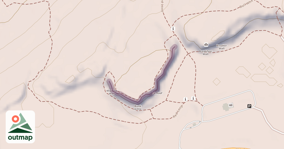 Map of Peterskill West Cliff
