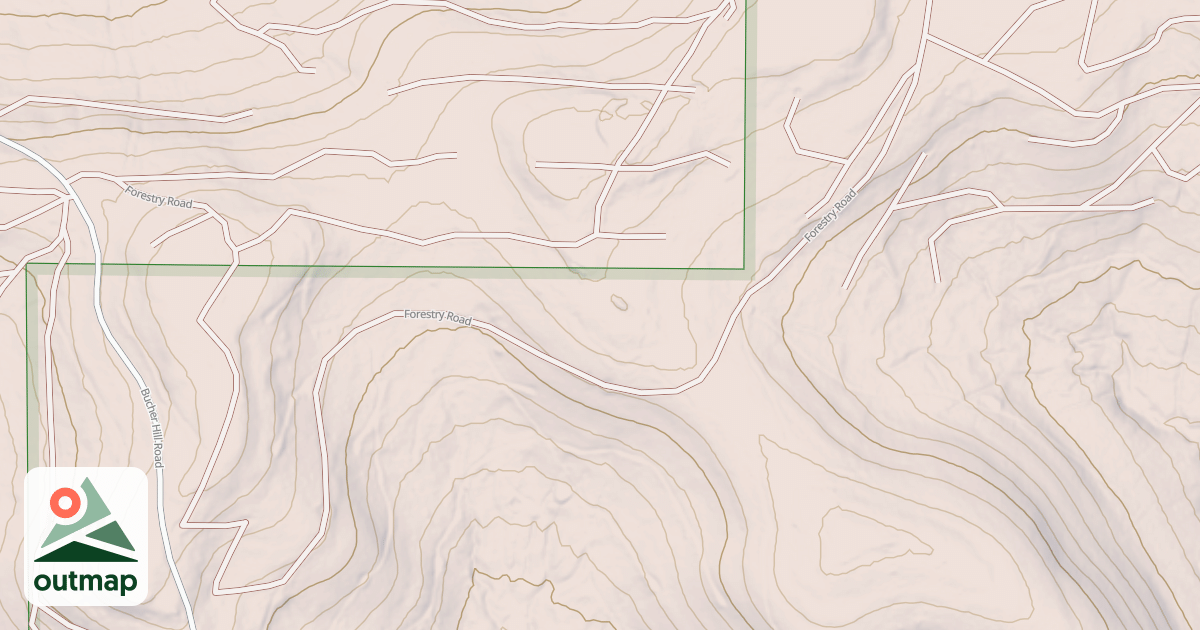 Map of PEBBLE RUN WEST