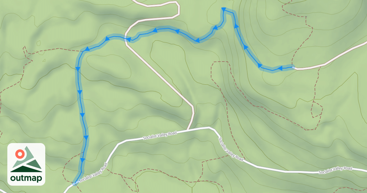 Map of Bonzai Downhill 4