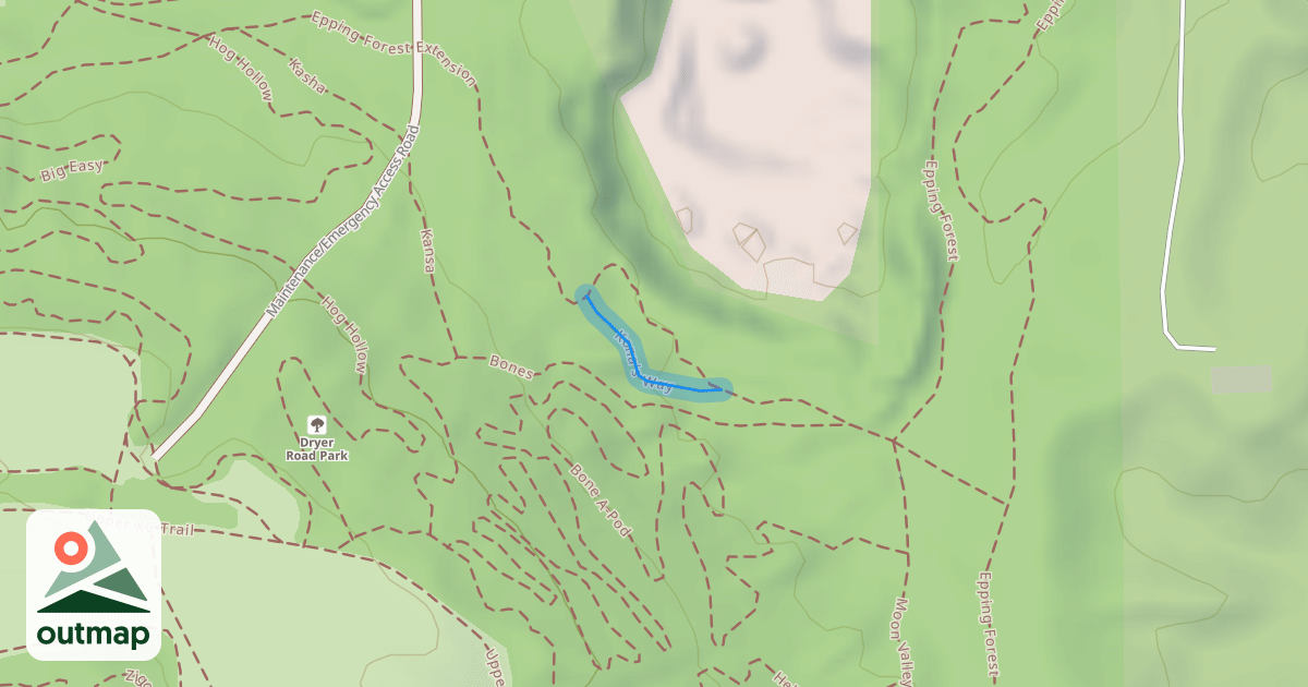 Map of Kona's Way
