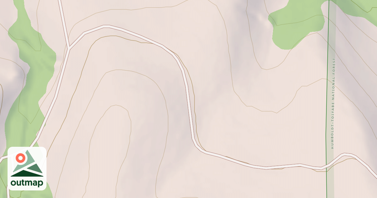 Map of SOUTH FORK CANYON CREEK  SPURA