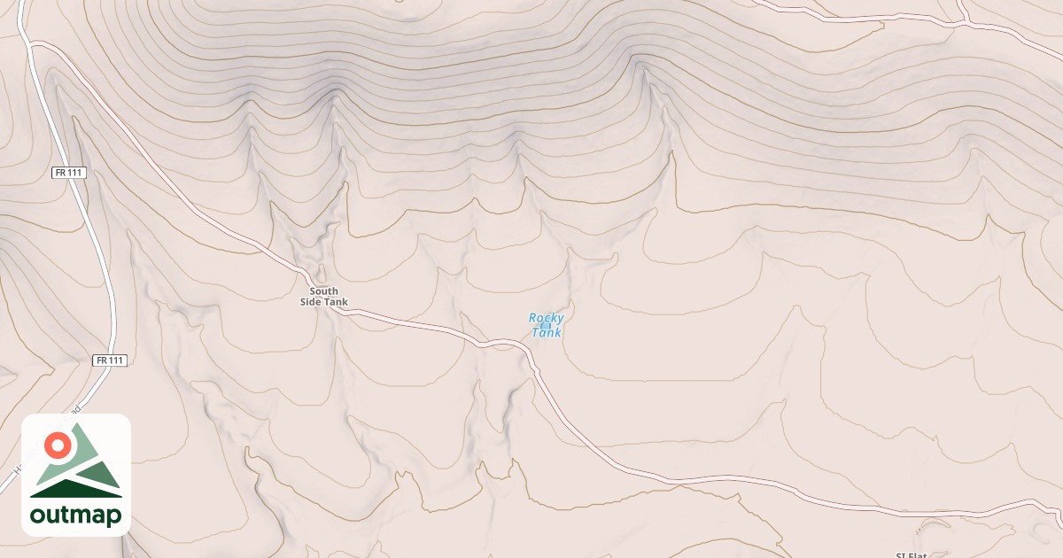 Map of 4076 E