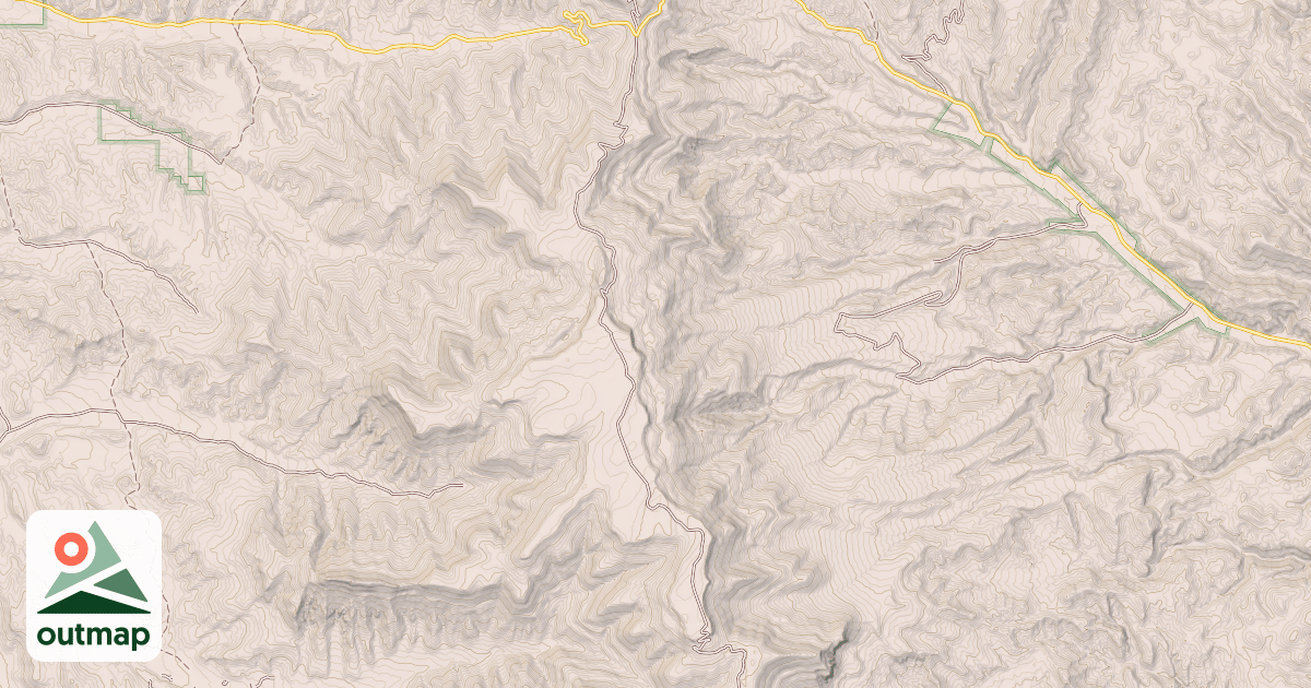 Map of BARNEY TOP