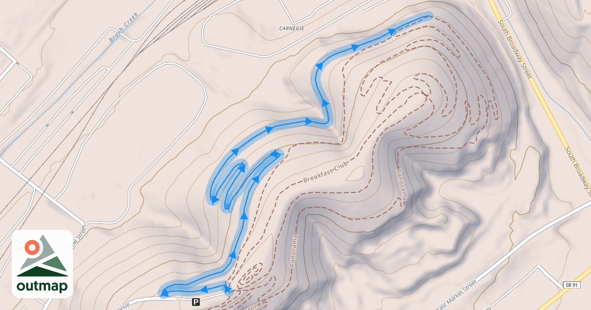 Map of Mountain Express