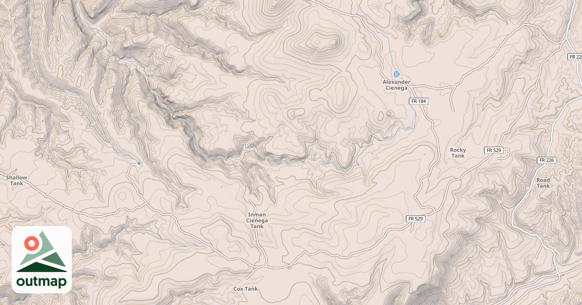 Map of WHITE TAIL