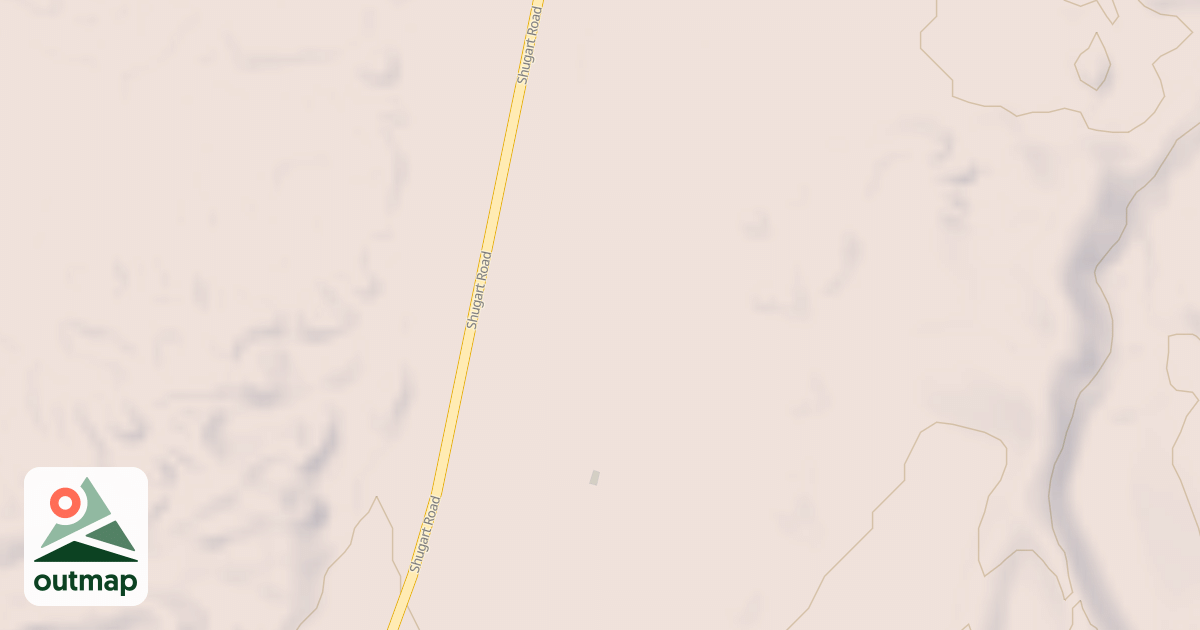 Map of Hackberry Trail System - Dunes Access