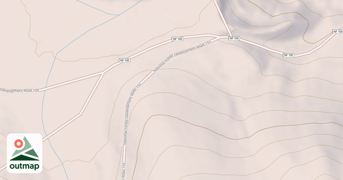 Map of EIGHTMILE T.S. FY 90