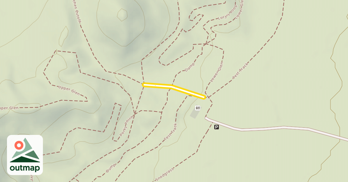 Map of Pine Run