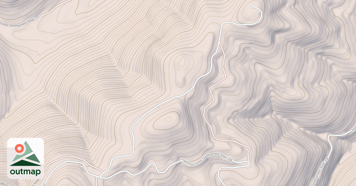 Map of DRY CREEK E