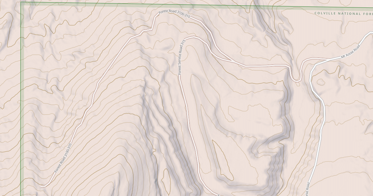 Map preview of LIT BONAPARTE MTN