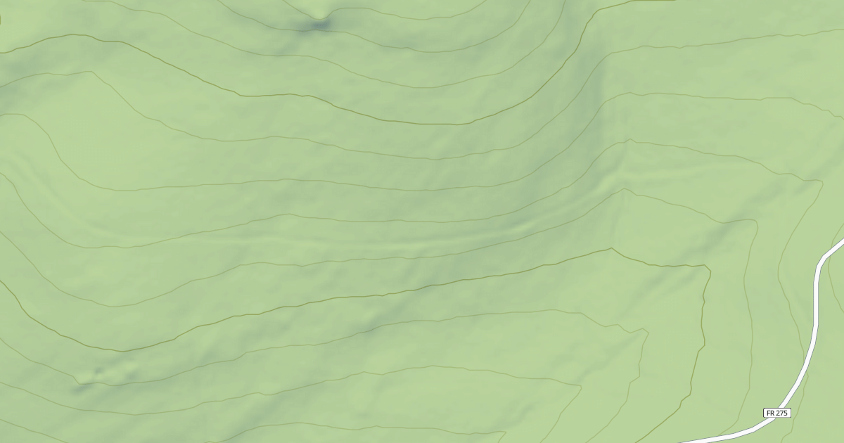 Map preview of IRON CREEK SPUR 1B