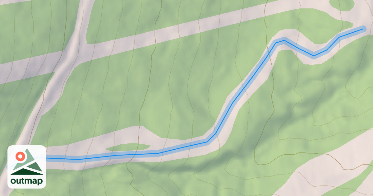 Map of Lower Milk Run