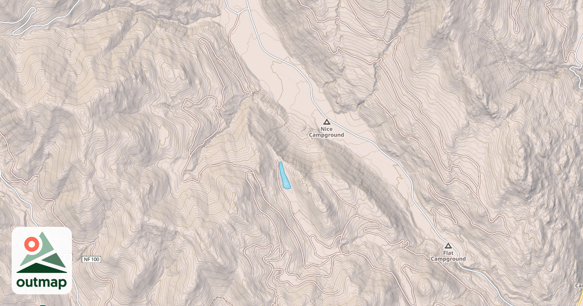 Map of BUCK LAKE