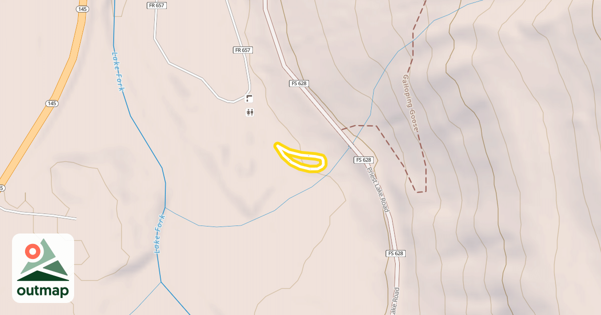 Map of Campground Loops