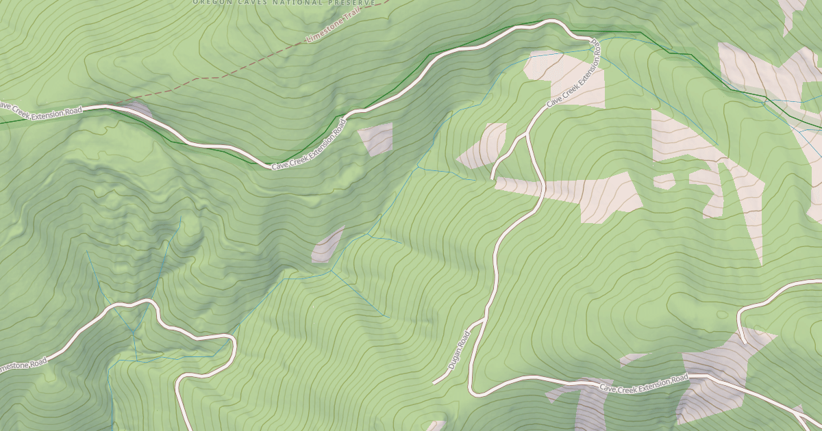 Map preview of CAVE CR. EXTENSION