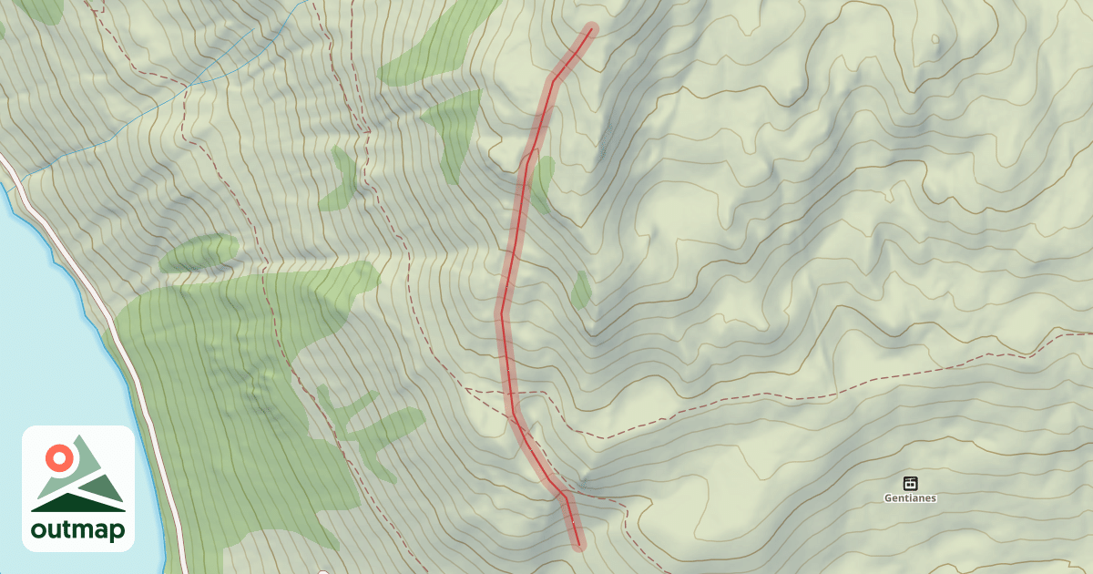 Map of Balcon de l'Oule