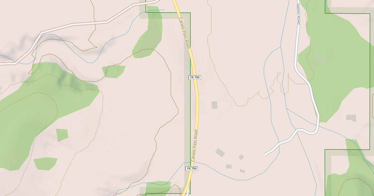 Map preview of CANELO PASS