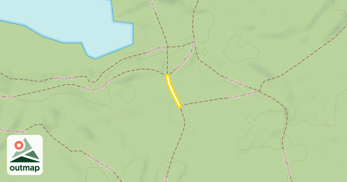 Map of Snowbrook Trail