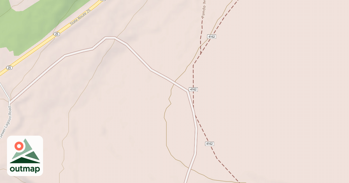 Map of 41483F