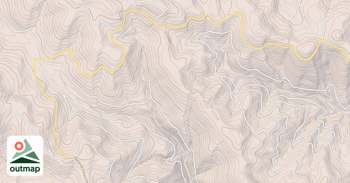 Map of LADD CANYON ROAD