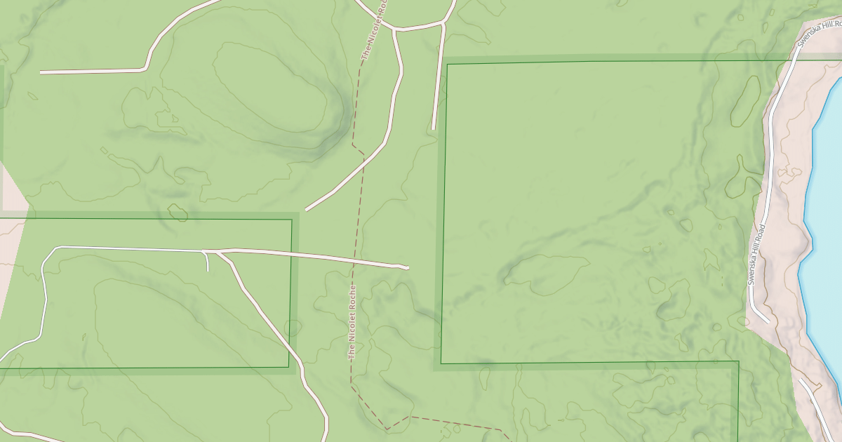Map preview of Snowmobile Trail Lkln Langlade