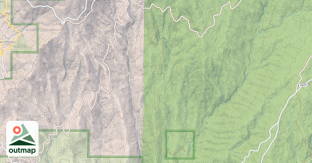 Map of CANYON
