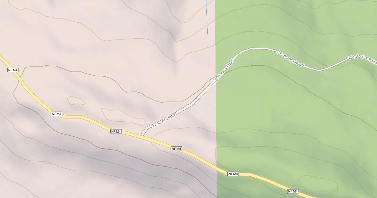 Map preview of L.P. ACCESS ROAD
