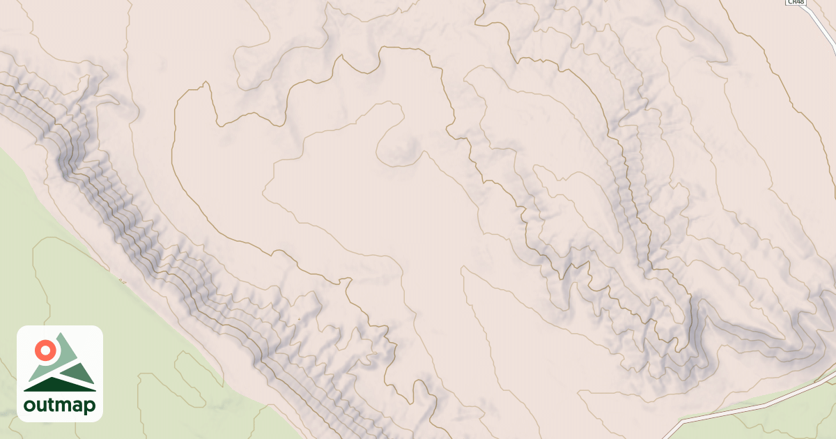 Map of BLM National GTLF Public Motorized Roads 0e7f8ecb-f9d8-4d34-9c17-0254692df862