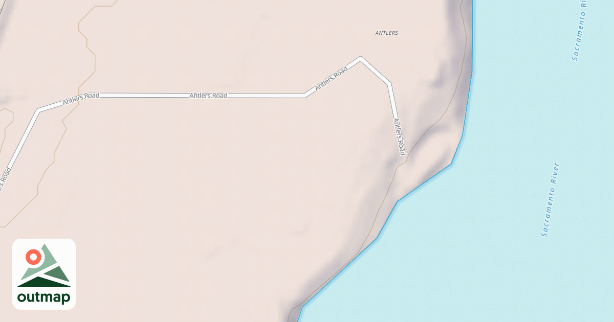 Map of ANTLERS RESORT CROSSOVER