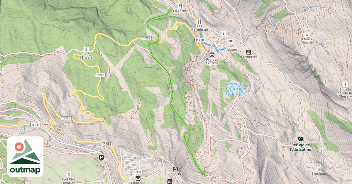 Map of Combe à Floret