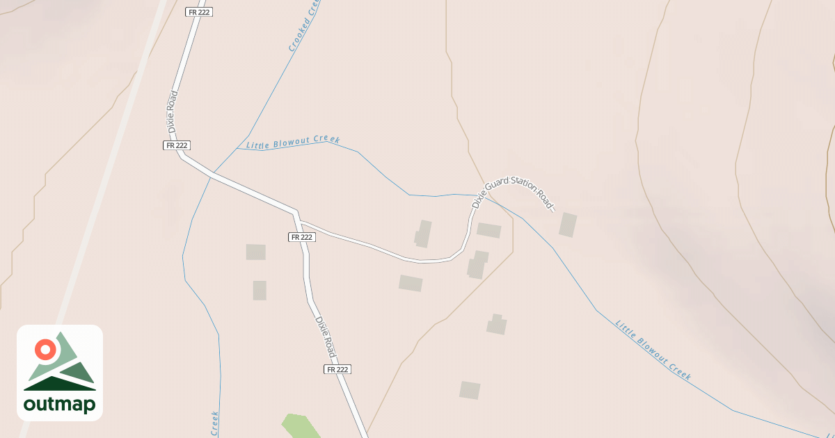 Map of DIXIE G S