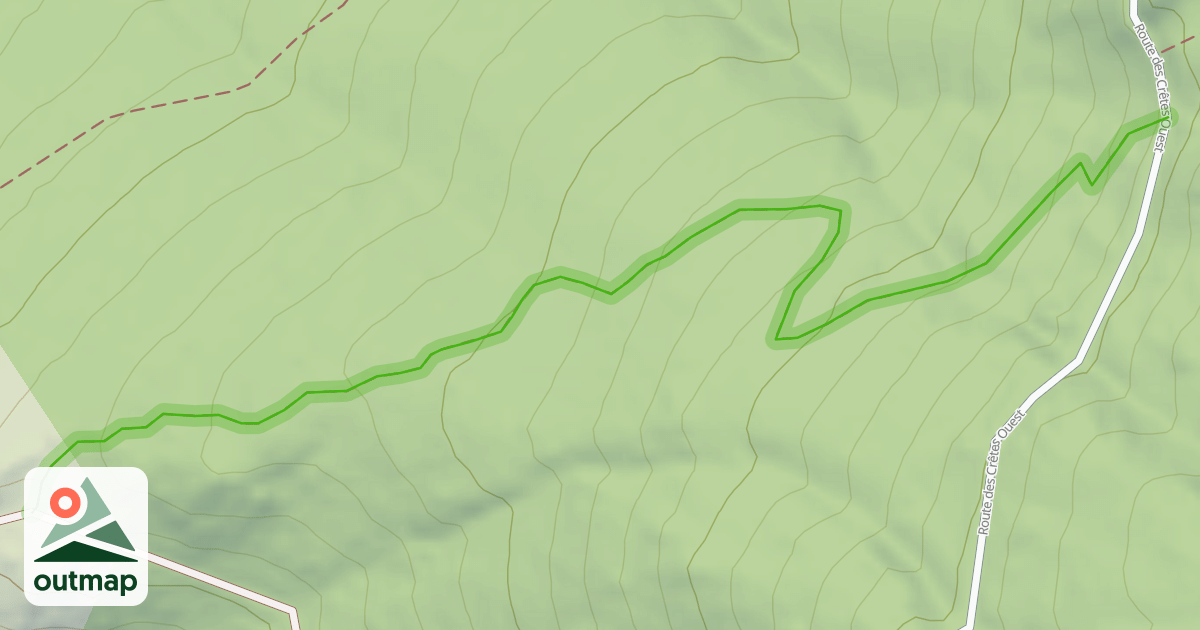 Map of Les restanques