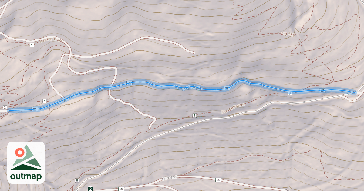 Map of Sunnyside Trail