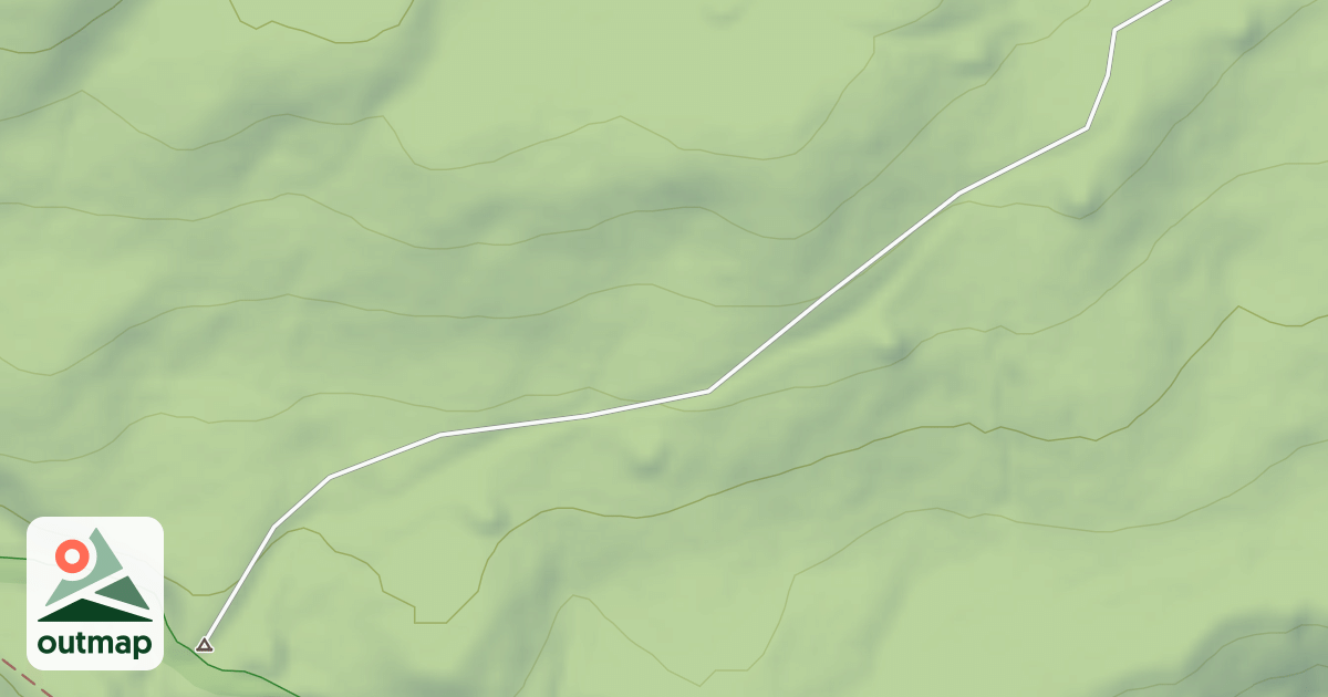 Map of SMITH BROOK SPUR