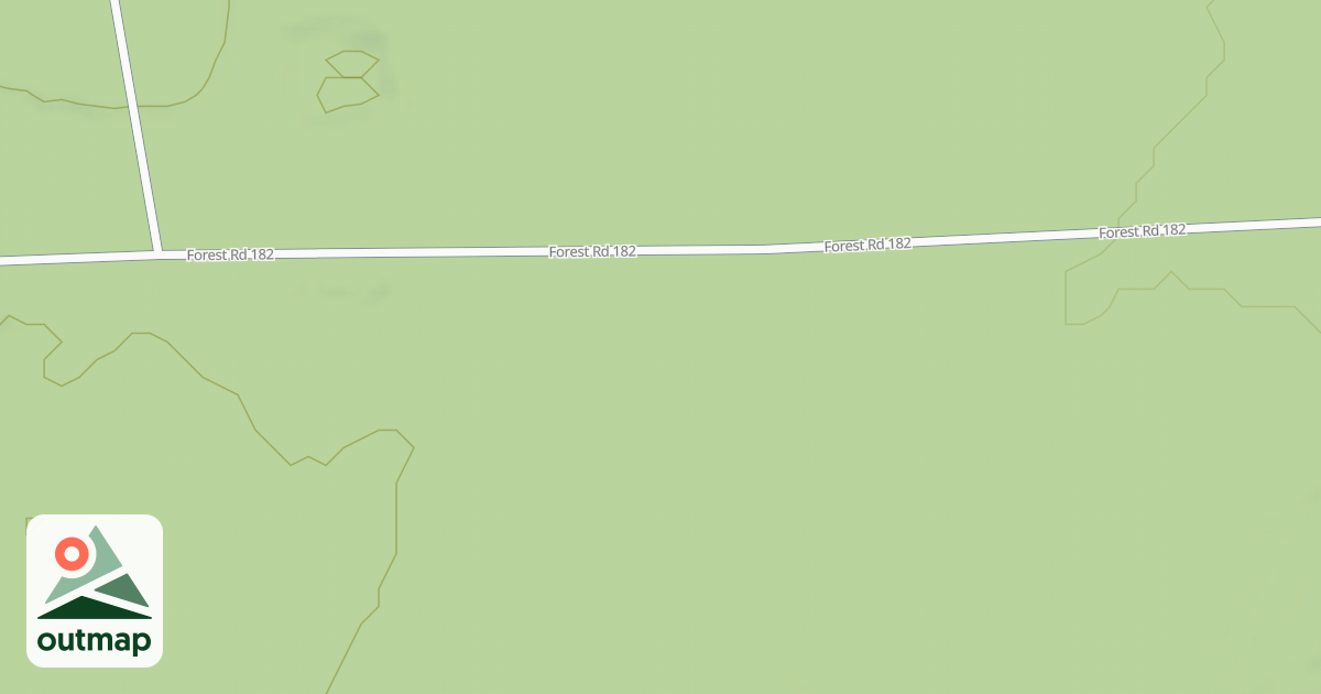 Map of FR 182D