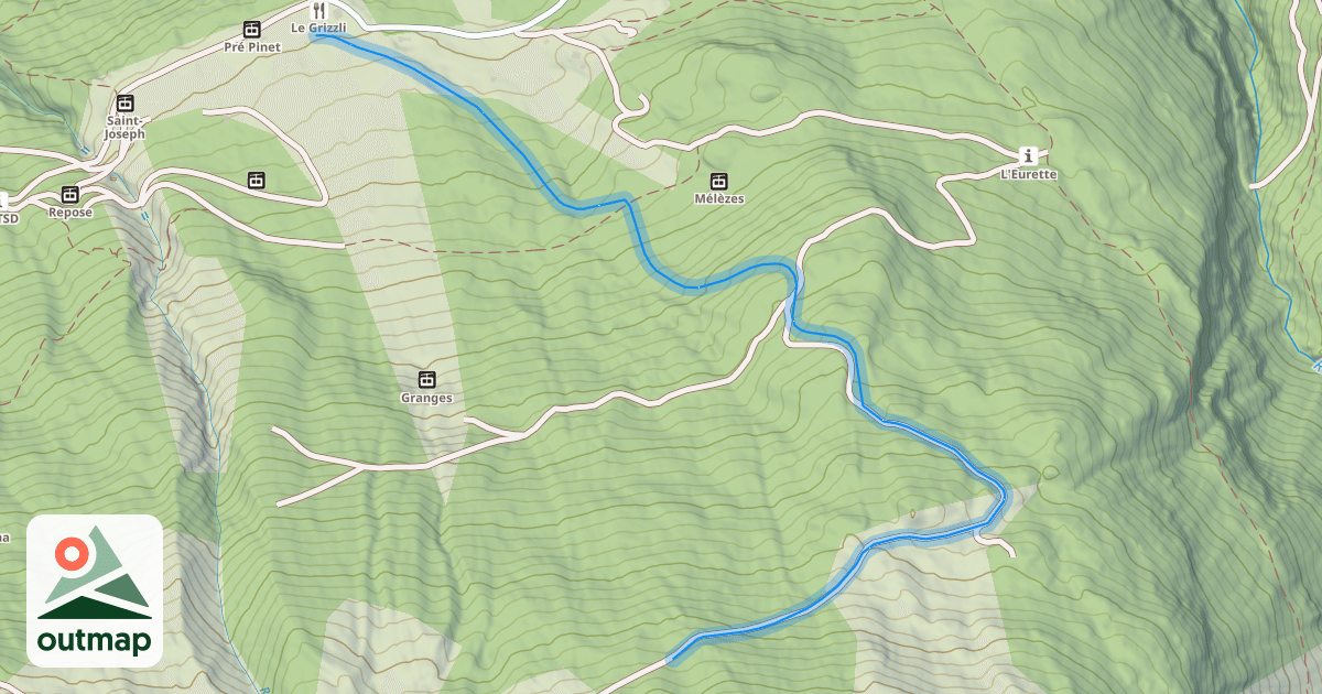 Map of Arlette
