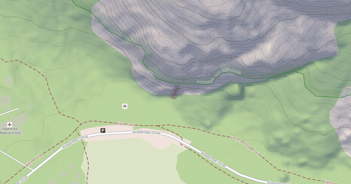 Map preview of Church Bowl Chimney