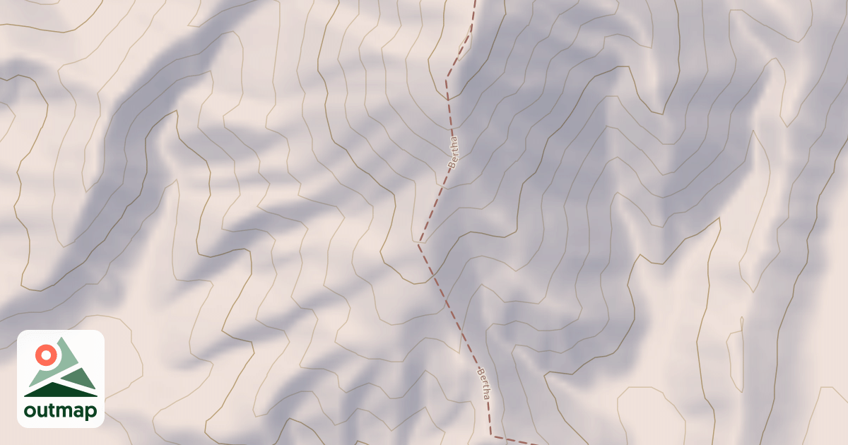Map of Bertha