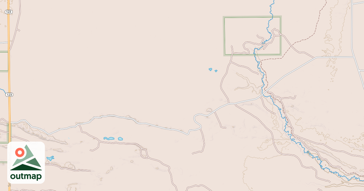 Map of LONE PINE