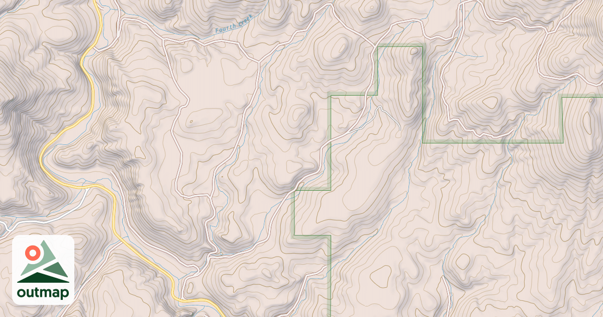 Map of USFS National Forest System Roads {6C399D5D-C9ED-4B13-81F3-2AF8FC5C935B}
