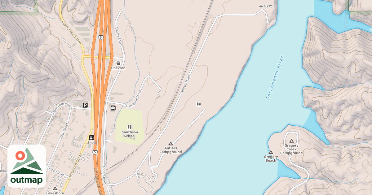 Map of ANTLERS